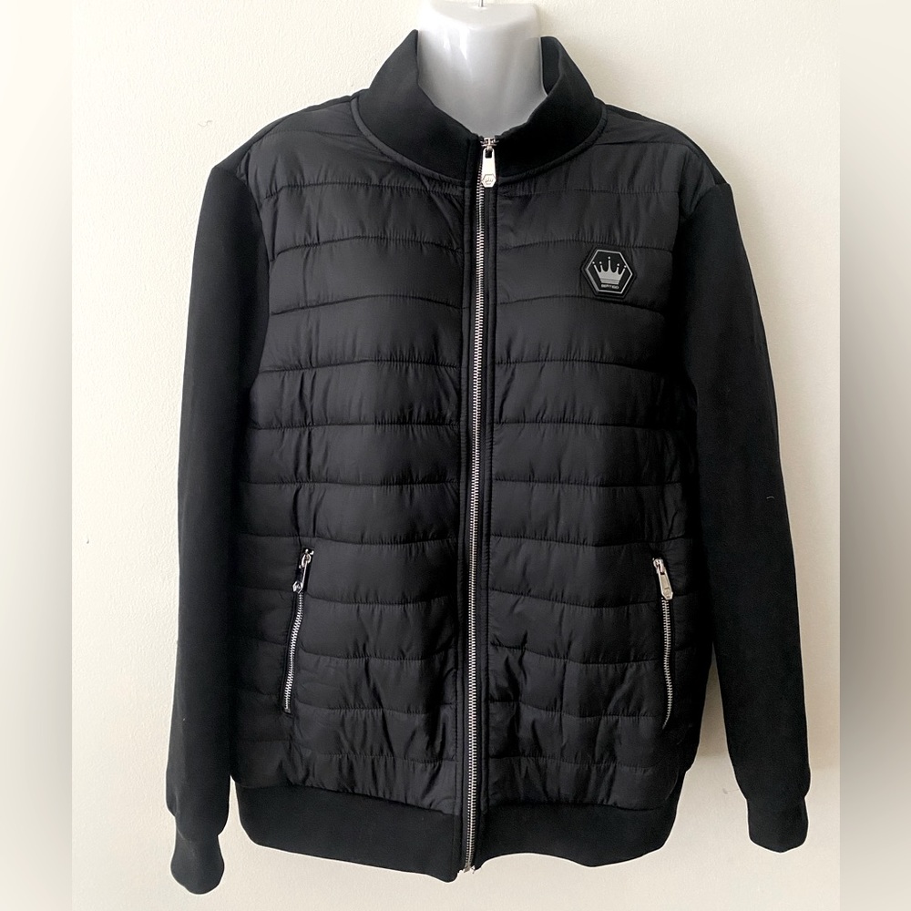 Bertigo Men’s Bomber Knit Jacket